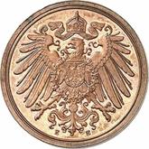 Reverse 1 Pfennig 1910 E