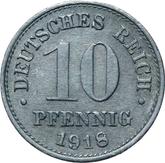 Obverse 10 Pfennig 1918