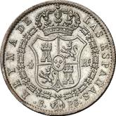 Reverse 4 Reales 1841 B PS