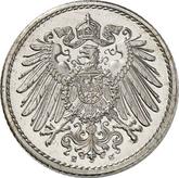 Reverse 5 Pfennig 1919 E