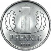 Obverse 1 Pfennig 1978 A