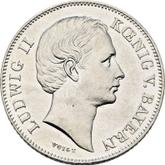 Obverse 1/2 Gulden 1866