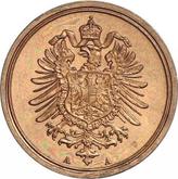 Reverse 1 Pfennig 1888 A