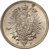 Reverse 10 Pfennig 1888 F