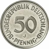 Obverse 50 Pfennig 1995 J