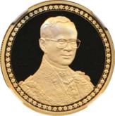 Obverse 12000 Baht BE 2549 (2006) 60th Anniversary of Reign