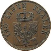 Obverse 3 Pfennig 1849 A