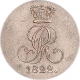 Obverse 2 Pfennig 1822 C