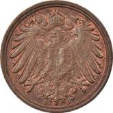 Reverse 1 Pfennig 1901 D