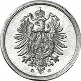 Reverse 1 Pfennig 1917 G