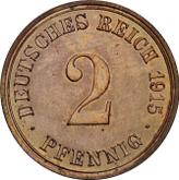 Obverse 2 Pfennig 1915 A