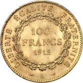 Reverse 100 Francs 1912 A