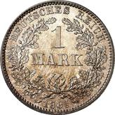 Obverse 1 Mark 1885 J
