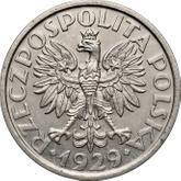Obverse 1 Zloty 1929 Pattern