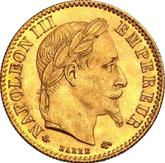 Obverse 10 Francs 1863 A