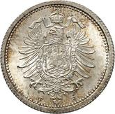 Reverse 20 Pfennig 1877 F