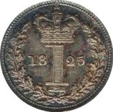 Reverse Penny 1825 Maundy