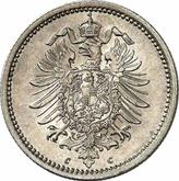 Reverse 50 Pfennig 1877 C