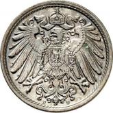 Reverse 10 Pfennig 1899 D