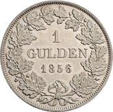 Reverse Gulden 1856