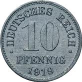 Obverse 10 Pfennig 1919