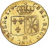Reverse Louis d'Or 1792 M