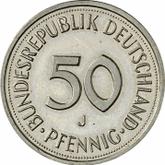Obverse 50 Pfennig 1986 J