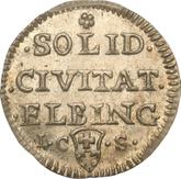 Reverse Schilling (Szelag) 1763 ICS Elbing