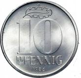 Obverse 10 Pfennig 1986 A