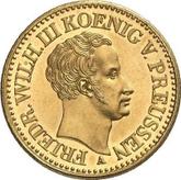 Obverse 2 Frederick D'or 1829 A