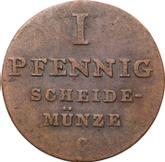 Reverse Pfennig 1830 C
