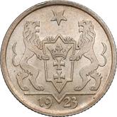 Obverse 1 Gulden 1923 Cog
