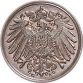 Reverse 1 Pfennig 1893 G