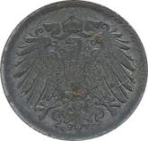 Reverse 5 Pfennig 1922 G