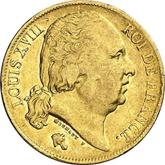 Obverse 20 Francs 1824 W