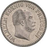 Obverse Silber Groschen 1867 B