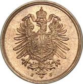 Reverse 1 Pfennig 1888 J