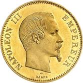 Obverse 100 Francs 1855 A