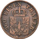 Obverse 1 Pfennig 1853 A