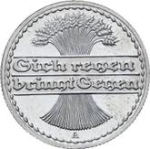 Reverse 50 Pfennig 1919 A