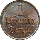 Reverse 1 Pfennig 1929