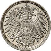 Reverse 5 Pfennig 1895 F
