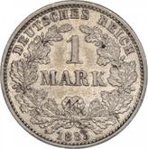 Obverse 1 Mark 1885 G