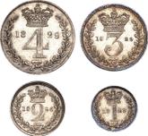 Reverse Coin set 1829 Maundy