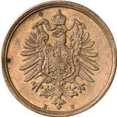 Reverse 1 Pfennig 1877 B