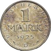 Reverse 1 Mark 1925 D