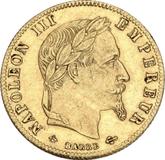 Obverse 5 Francs 1867 A