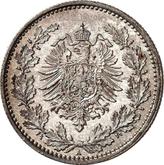 Reverse 50 Pfennig 1877 A