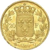 Reverse 20 Francs 1819 Q