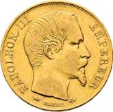 Obverse 20 Francs 1855 D